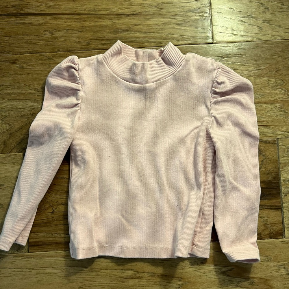 Toddler Girl Baby Gap Long Sleeve Top - Light Pink